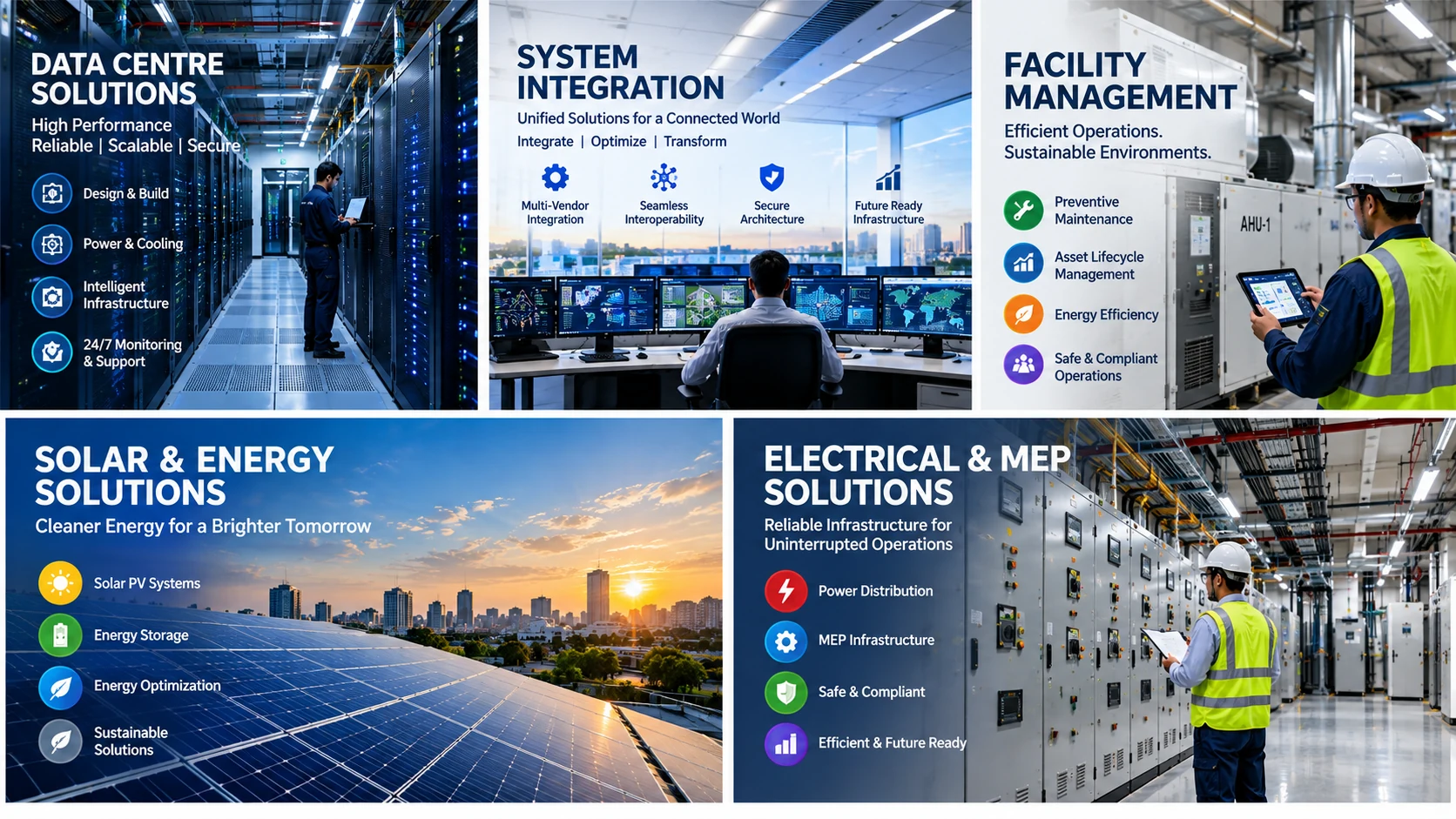 RAHCore integrated infrastructure capability visual.