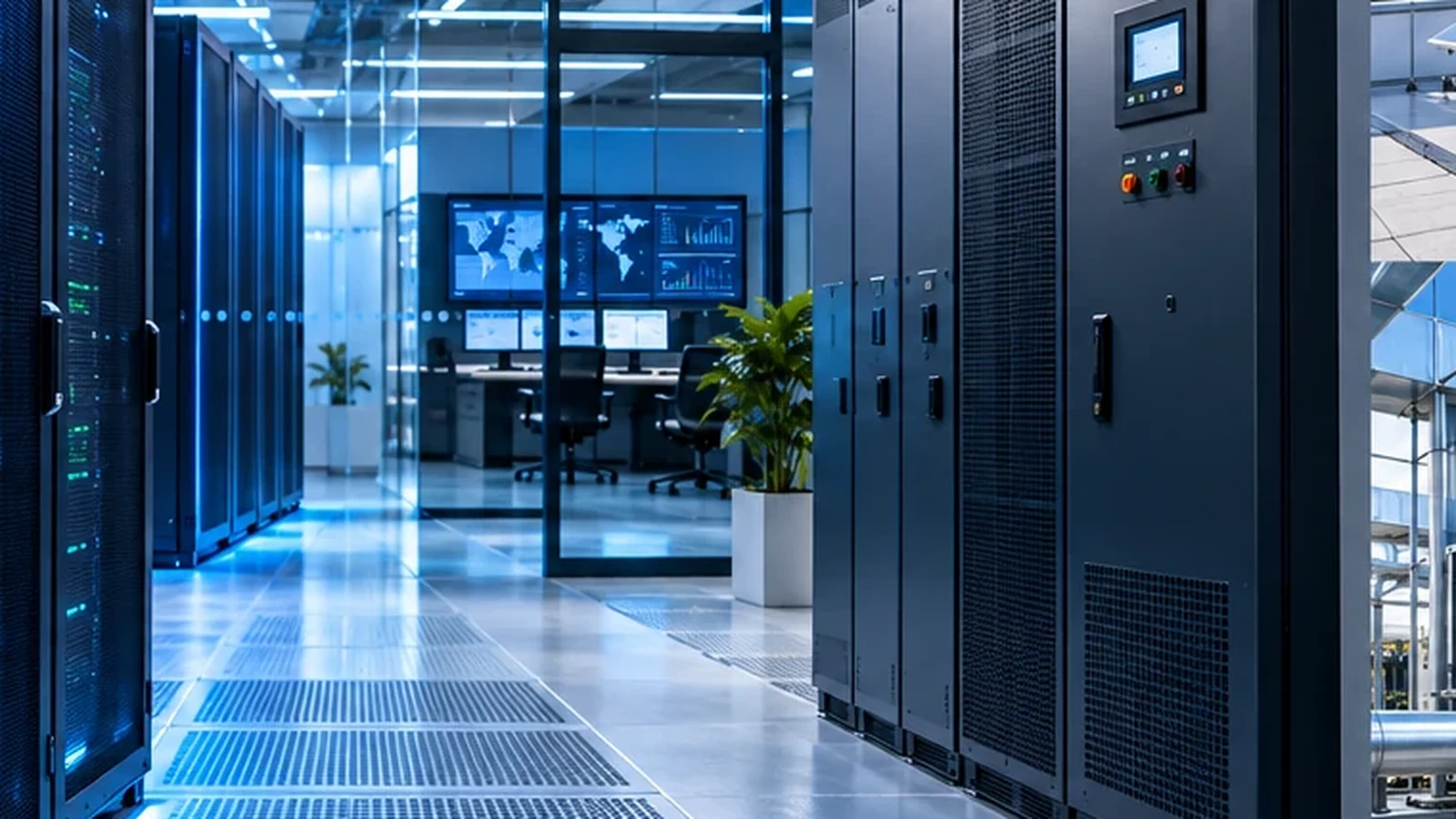 Facility management and AMC technical infographic.
